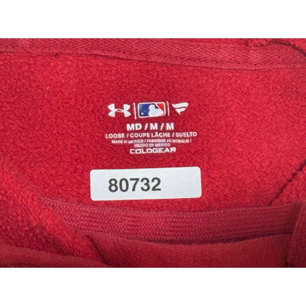 Under Armour Washington Nationals MLB Baseball Hoodie Red ColdGear Men's Medium - Picture 6 of 6